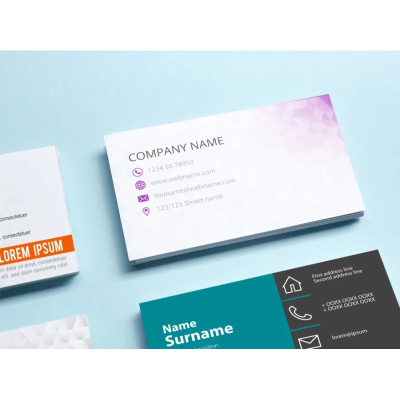 Standard Business Cards Standard Business Cards